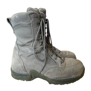 Danner Men's 11 Waterproof Leather Military Boots Tactical Sneaker 8" Shaft Gray